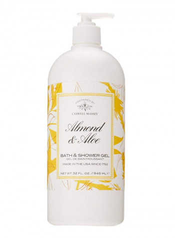 Almond And Aloe Titanic Body Wash Bath Gel 32ounce