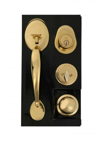 Fancy Door Handle Gold