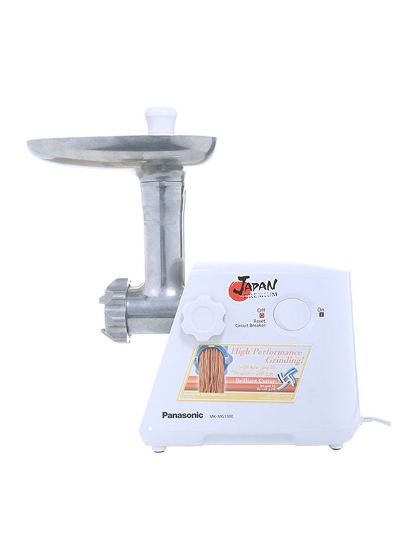 Electric Meat Grinder 1300W MK-MG1300 White