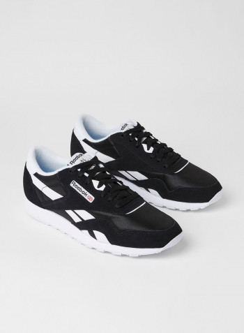 Classic Nylon Sneakers Black
