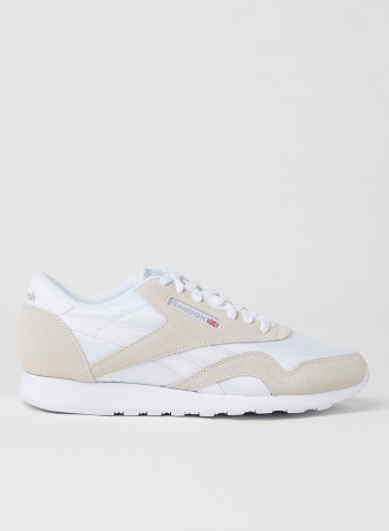 Classic Nylon Sneakers White