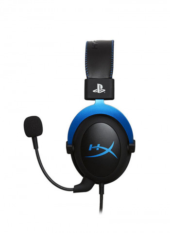 Cloud Wired Over-Ear Gaming Headset For PS4/PS5/XOne/XSeries/NSwitch/PC Blue