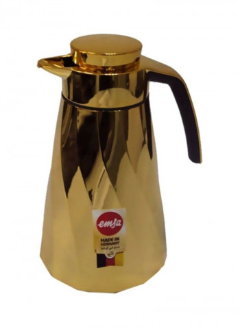 Cone Swirl Flask Gold 1L