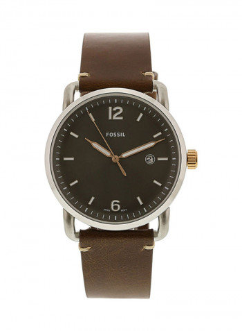 Men's Water Resistant Leather Analog Watch FS5417