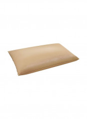 Bed Pillow With Pillowcase Set White/Taupe