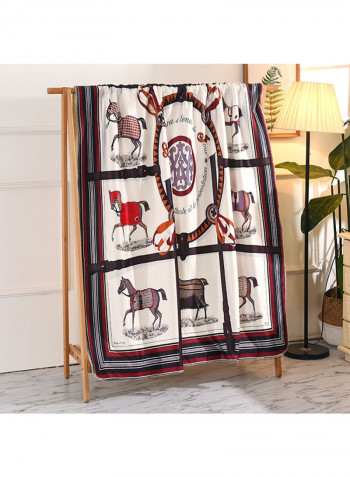 Multi-functional Soft  Blanket White