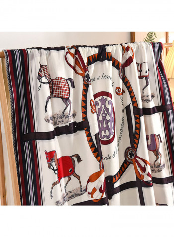 Multi-functional Soft  Blanket White
