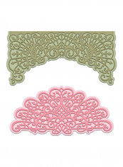 Decorative Medallion Emboss Die Cut Pink/Green reviews Decorative Medallion Emboss Die Cut Pink/Green