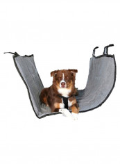 Loungee Water Resistant Car Seat Cover For Pets رمادي 1x1متر