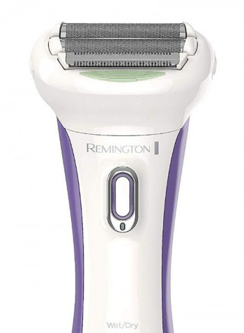 Smooth And Silky Electric Shaver Purple/White 5.9inch