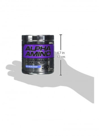 Alpha Amino Performance BCCA - Icy Blue Razz - 30 Servings
