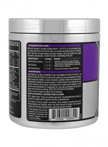 Alpha Amino Performance BCCA - Watermelon - 30 Servings