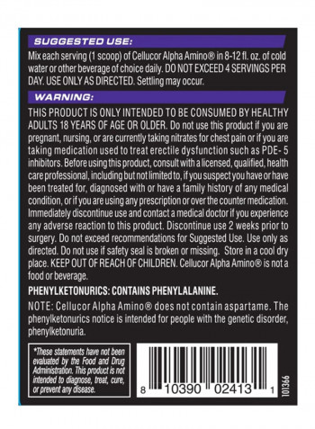 Alpha Amino Performance BCCA - Watermelon - 30 Servings