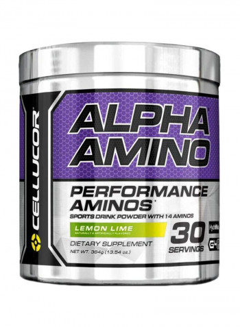 Alpha Amino Performance - Lemon Lime - 30 Servings