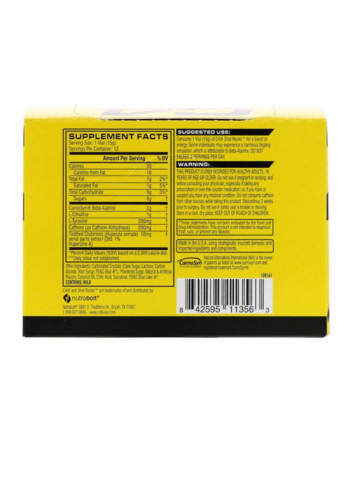 C4 Shot Rocks Pre-Workout - Icy Blue Razz - 12 Servings