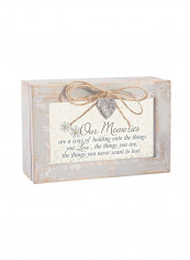 Our Memories Holding Your Love Distressed Music Box