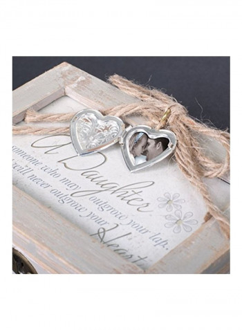 Our Memories Holding Your Love Distressed Music Box