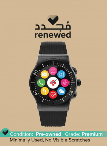 Renewed - ZeSport Bluetooth Smartwatch Black