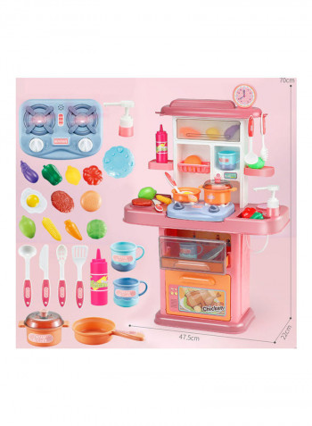Kitchen Set Play Toy 51.00x16.00x36.00cm