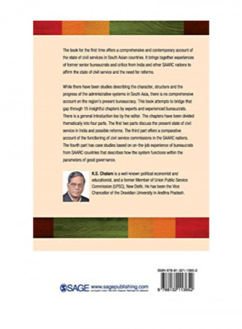 Governance In South Asia: State Of The Civil Services Hardcover