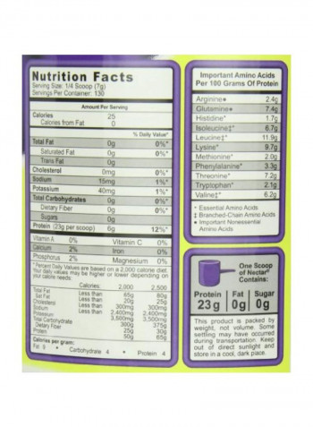 Nectar Whey Protein Isolate - Roadside Lemonade