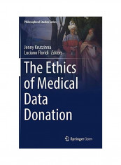 The Ethics Of Medical Data Donation Hardcover English by Jenny Krutzinna