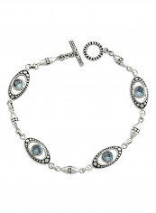 925 Sterling Silver Reflections Link Bracelet