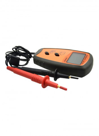 SM8124 Portable Battery Tester Orange/Black 20x17x8centimeter