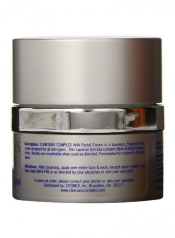 AHA Facial Cream 2ounce