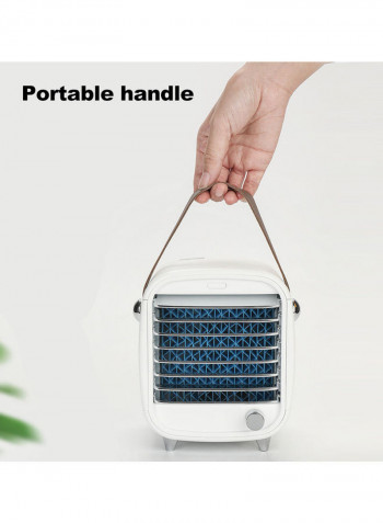 Humidifier Purifier Mini Cooling Fan White