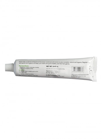 Neem Advance Toothpaste - Mint 6.42ounce