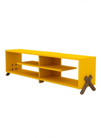 Kipp TV Unit Walnut Yellow 145 x 31 x 39centimeter
