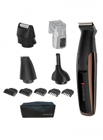 11-Piece Beard And Mustache Trimming Kit Black