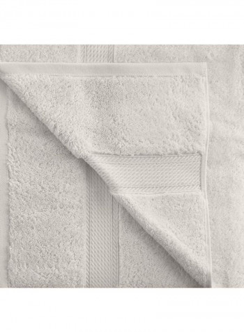 4-Piece Luxury Bathroom Hand Towel White 20 x 30inch