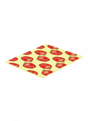 Apples And Polka Dots Kitchen Mat Multicolour 18 x 24inch