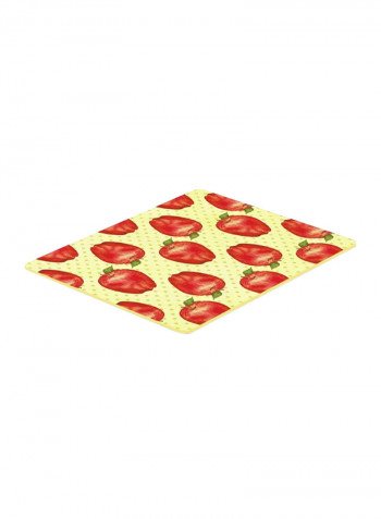 Apples And Polka Dots Kitchen Mat Multicolour 18 x 24inch