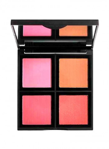 Pack Of 3 4-Colour Blush Palette Light