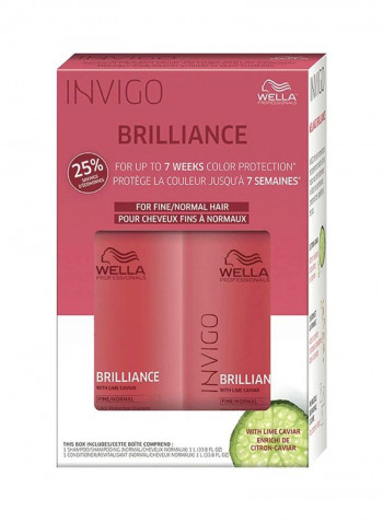 Brilliance Hair Shampoo And Conditioner Set 67.6ounce