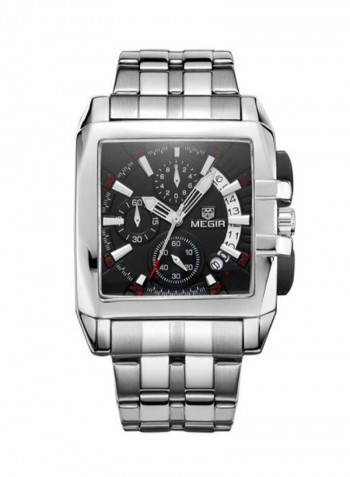 Men's Quartz Square Dial Waterproof Business Sports Wrist Watch  8791