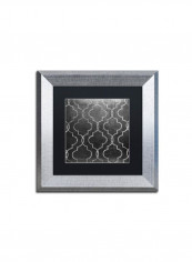 Paris Apartment I Canvas Wall Art Grey/White 14 x 14inch