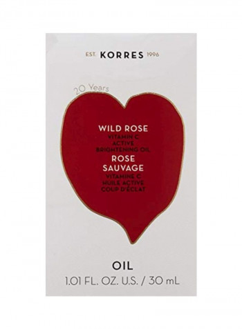 Wild Rose Vitamin C Active Brightening Oil 1ounce