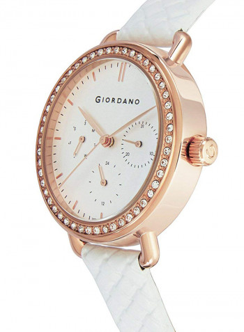 Women's Leather Wrist Watch Chronograph 2938-03
