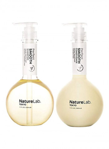 2-Piece Perfect Smooth Shampoo And Conditioner Set 340ml