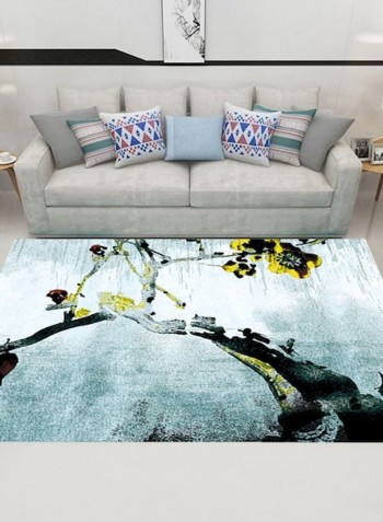 Classical Contracted Patterned Non-Skid Rectangular Rug Carpet Multicolour 80x120cm