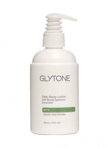 Daily Body Lotion With Broad Spectrum Sunscreen 12ounce