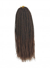 Twisted Crochet Braids Hair Extensions Dark Brown 18inch