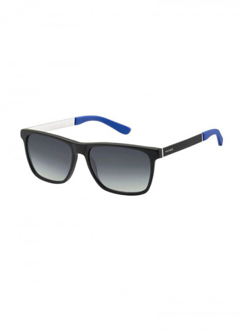 Men's Full Rim Square Sunglasses - Lens Size: 55 mm