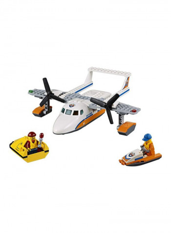 141-Piece City Coast Guard Sea Rescue Plane Building Set
