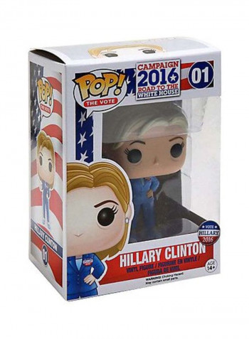The Vote - Hillary Clinton Vinyl Figure 2.5x3.75x2.52inch