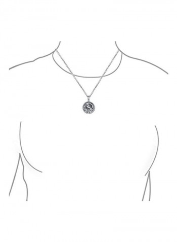 925 Sterling Silver Zodiac Sign Pendant Necklace